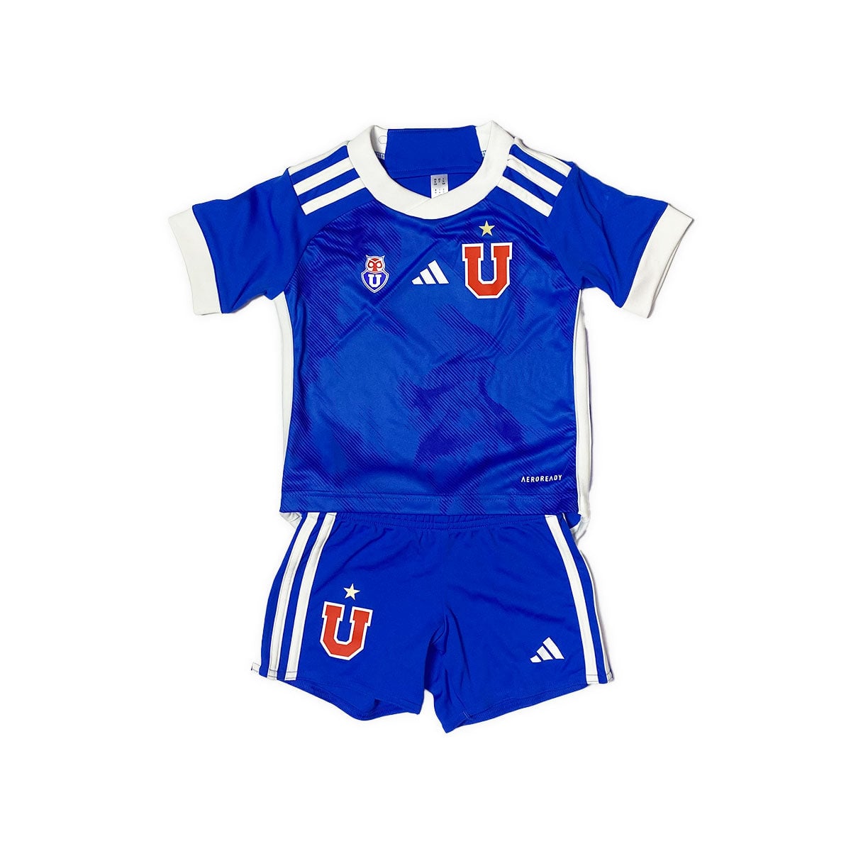 KIT NIÑO ADIDAS UNIVERSIDAD DE CHILE 2024 BEBÉ CAMISETA SHORT - 1