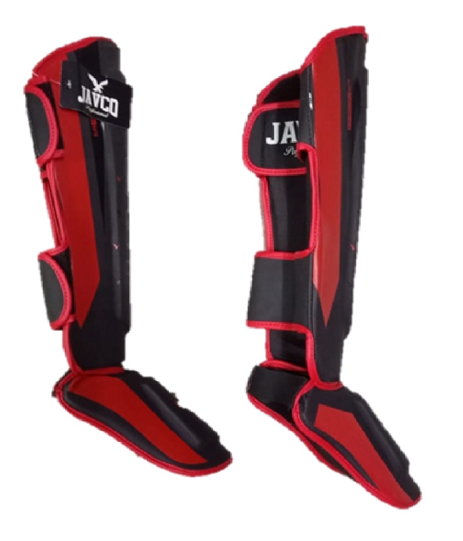 CANILLERA KICKBOXING ELITE NEGRO ROJO JAVCO - 2