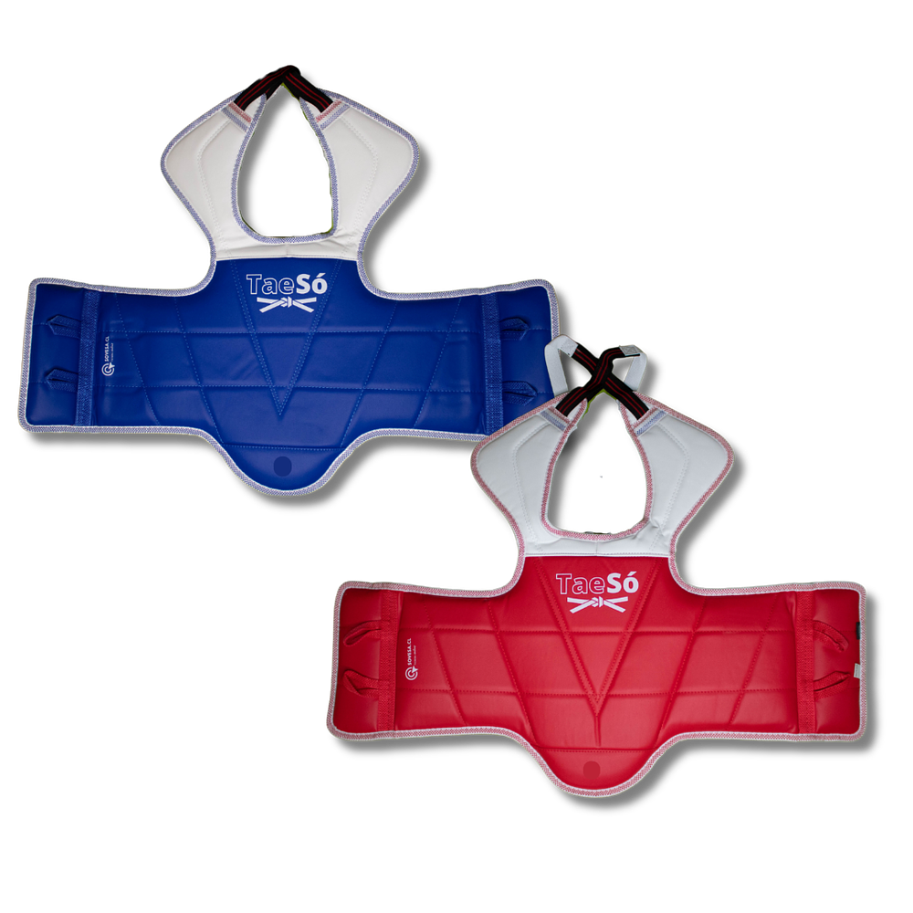 PECHERA TAEKWONDO REVERSIBLE TAESO - 1