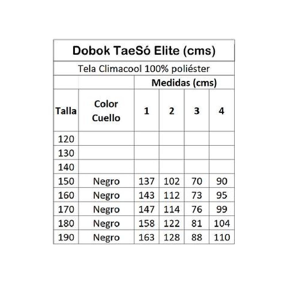 DOBOK ELITE BLANCO TAESO - 7