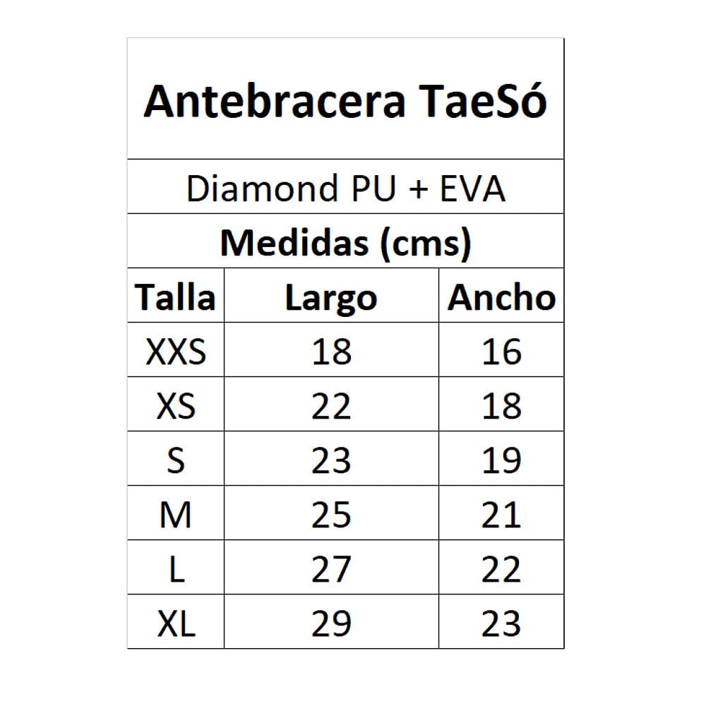 ANTEBRACERA TAEKWONDO BLANCA TAESO - 4