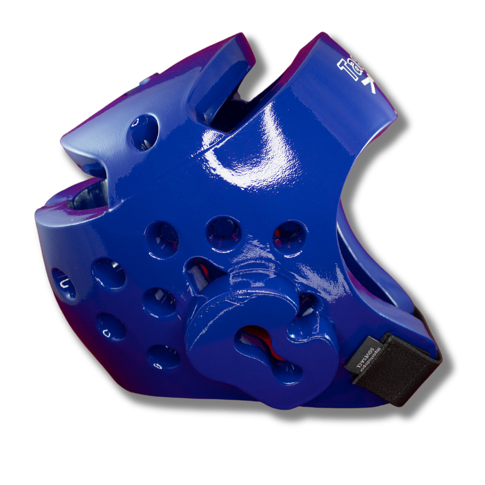 CABEZAL TAEKWONDO WT TAESO AZUL - 2