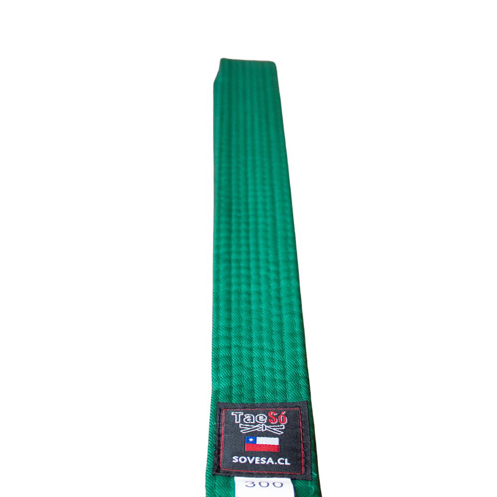 CINTURON ARTES MARCIALES 240CM TAESO VERDE - 1