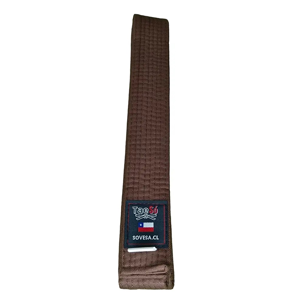 CINTURON ARTES MARCIALES 300CM TAESO CAFÉ - 1