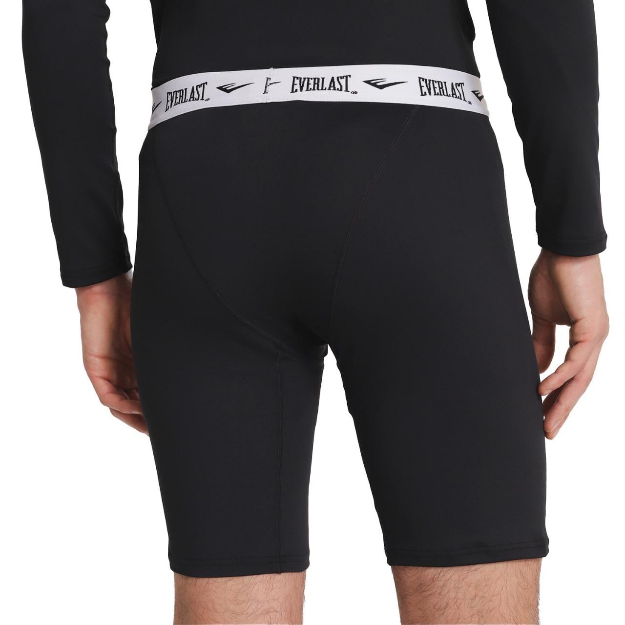 CALZA CORTA UNISEX EVERLAST NEGRO COMPRESS-X PRIMERA CAPA - 2