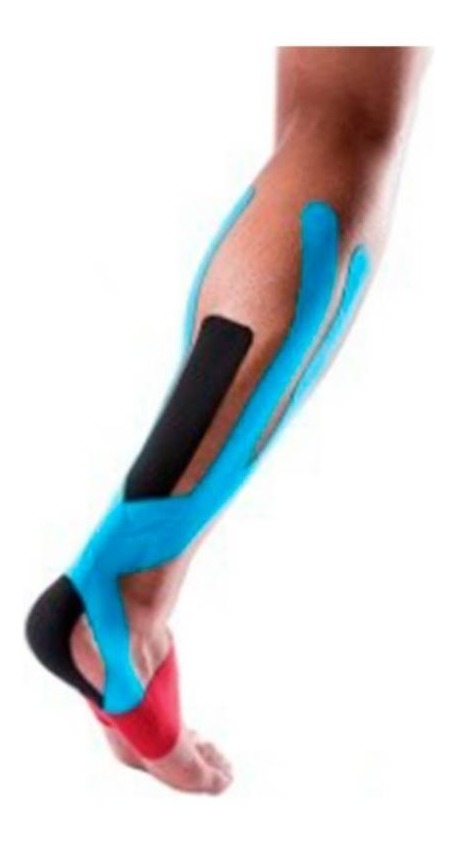 KIT MCDAVID KINESIOLOGO TAPE TOBILLO PANTORRILLA NUEVO - 2