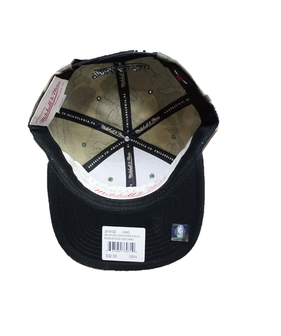 GORRA MITCHELL & NESS SNAPBACK CHICAGO BULLS MITCHELL AND NESS VERDE - 2