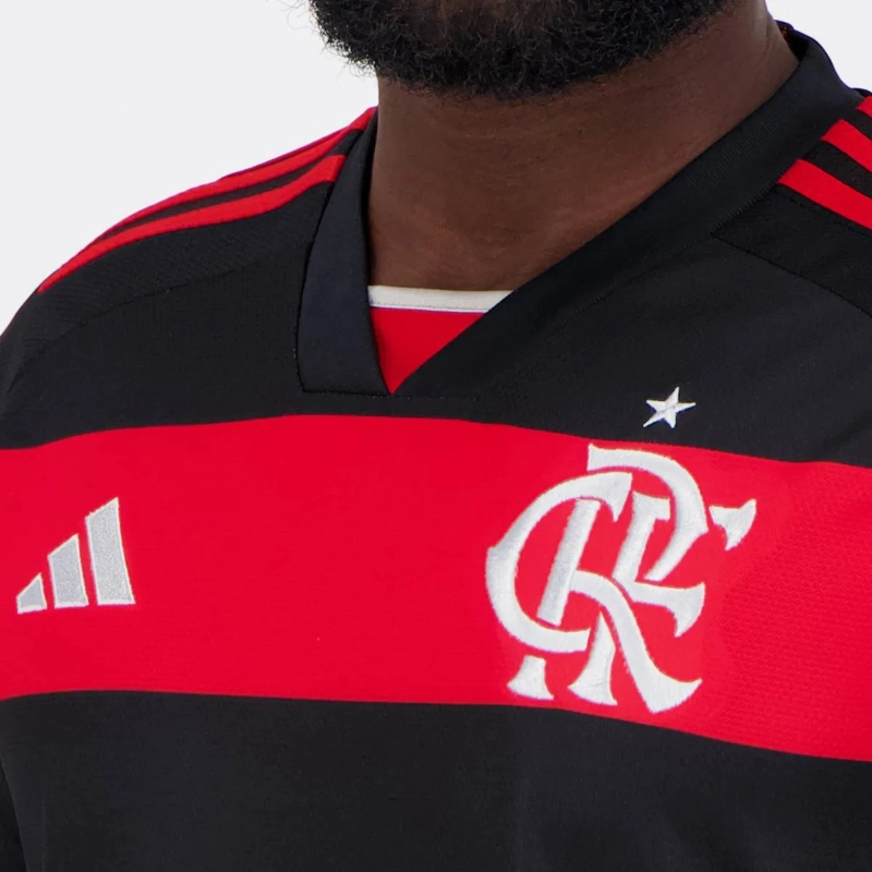 CAMISETA FLAMENGO 2024 TITULAR NUEVA ORIGINAL ADIDAS - 3