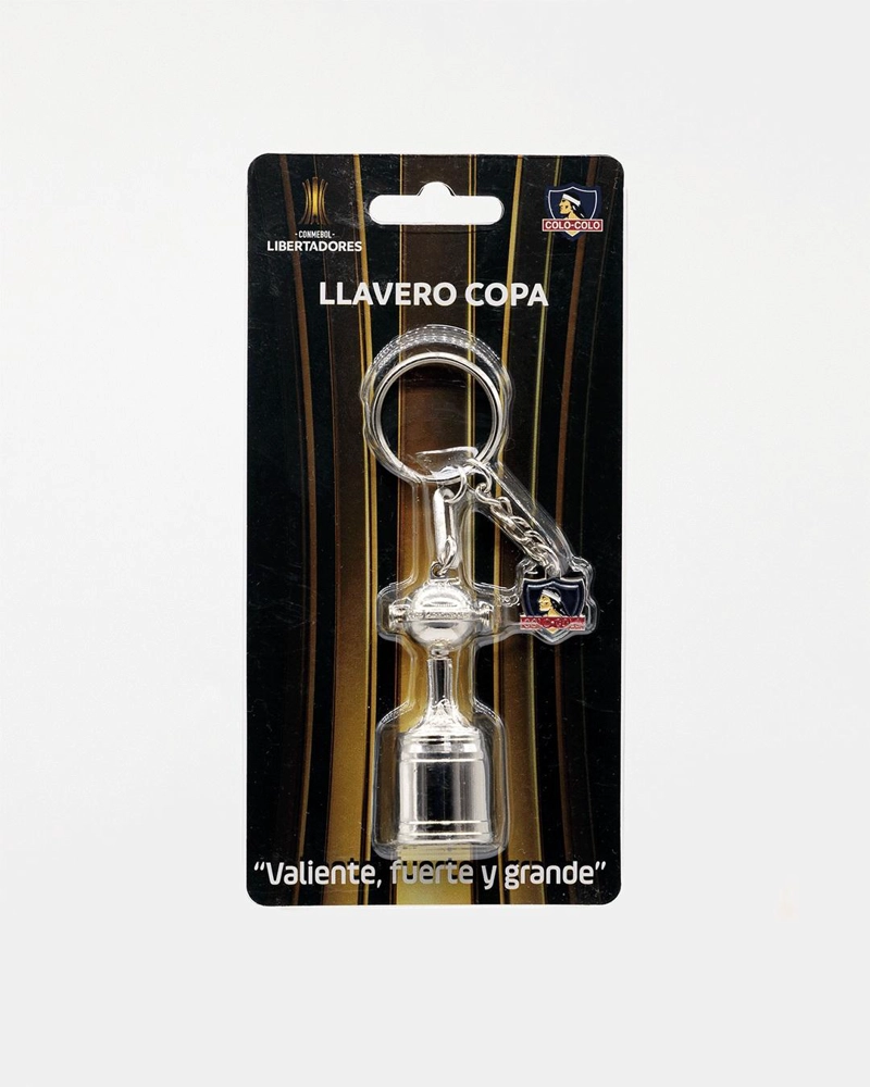 LLAVERO MILLER COLO COLO COPA LIBERTADORES 5.7 CMS ORIGINAL MILLED - 3