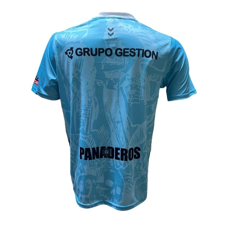 CAMISETA CHACARITA JUNIORS 2023 ARQUERO CELESTE NUEVA HUMMEL - 2