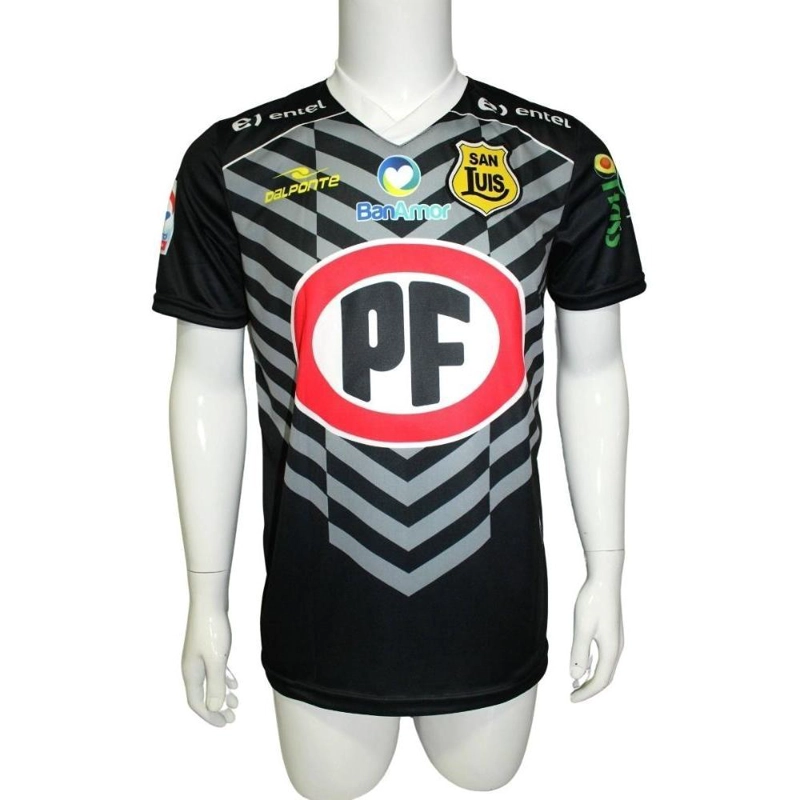 CAMISETA SAN LUIS 2016 ARQUERO NEGRO ORIGINAL DALPONTE - 1