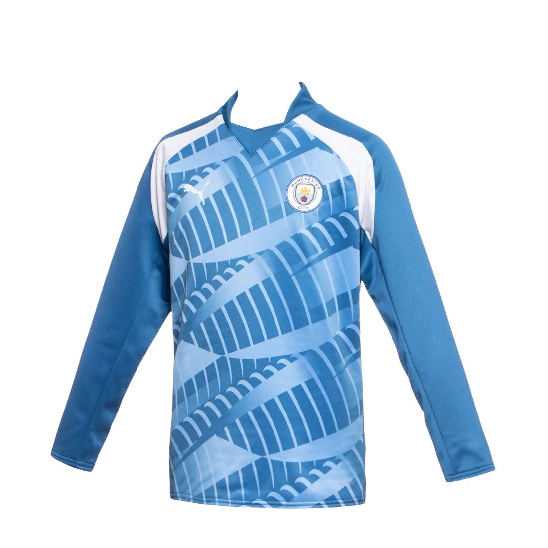 POLERON MANCHESTER CITY 2023 2024 NIÑO CALENTAMIENTO PUMA - 1