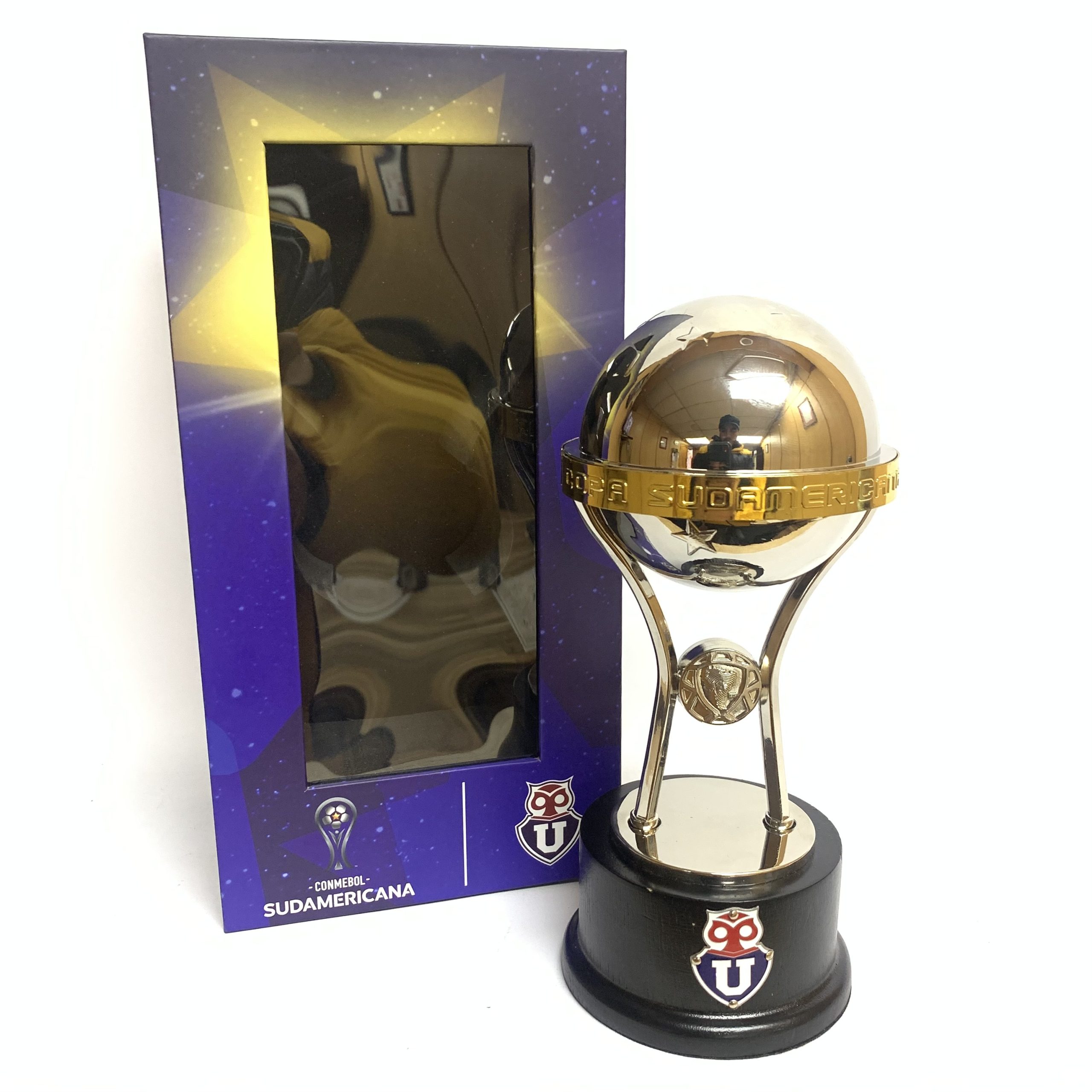 COPA SUDAMERICANA 20 CM UNIVERSIDAD DE CHILE ORIGINAL MILLED - 2