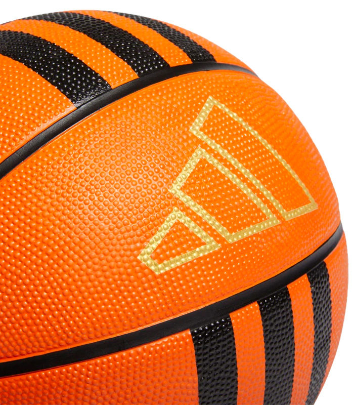 BALON BASQUETBOL RUBBER 3S N°7 NUEVO ADIDAS - 3