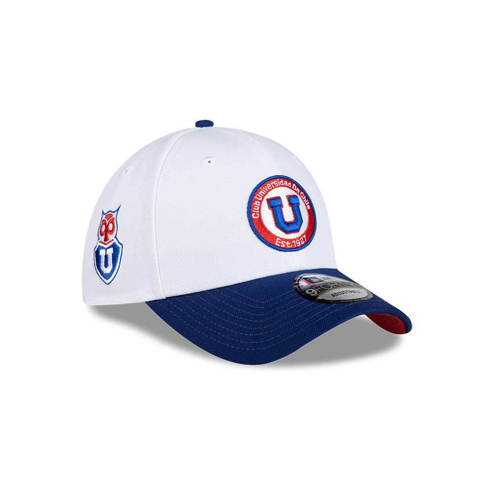 JOCKEY UNIVERSIDAD DE CHILE 2025 9FORTY BLANCO U NEW ERA - 2