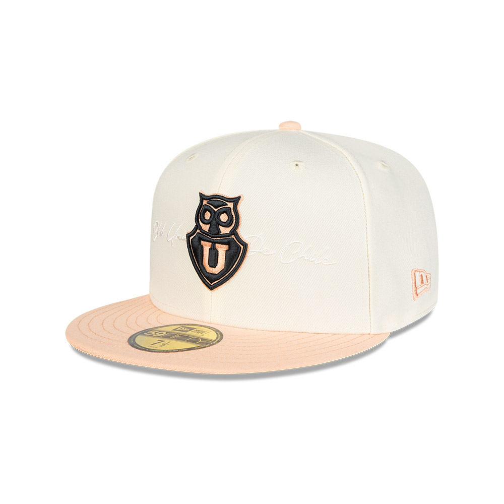SNAPBACK UNIVERSIDAD DE CHILE 2025 59FIFTY CREMA NEW ERA - CREMA - 7 1/4 - 1