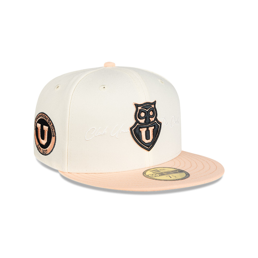 SNAPBACK UNIVERSIDAD DE CHILE 2025 59FIFTY CREMA NEW ERA - CREMA - 7 1/4 - 3