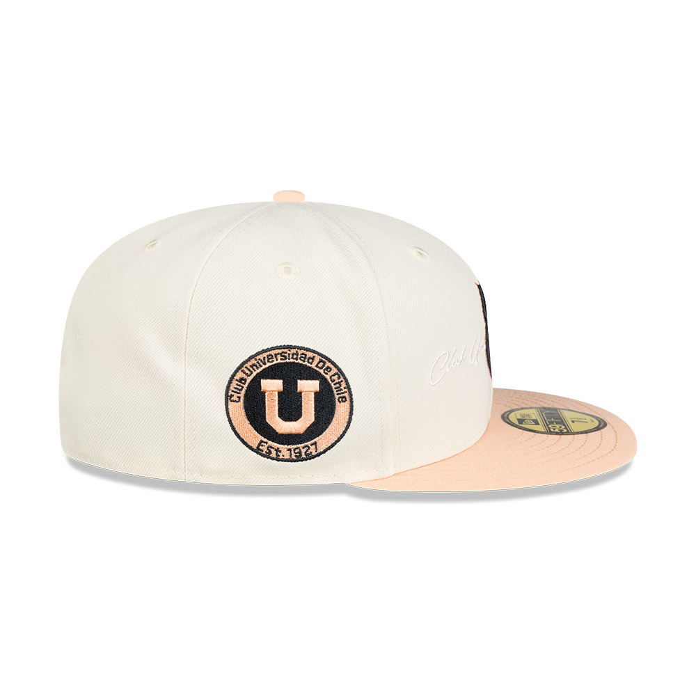 SNAPBACK UNIVERSIDAD DE CHILE 2025 59FIFTY CREMA NEW ERA - CREMA - 7 1/4 - 6