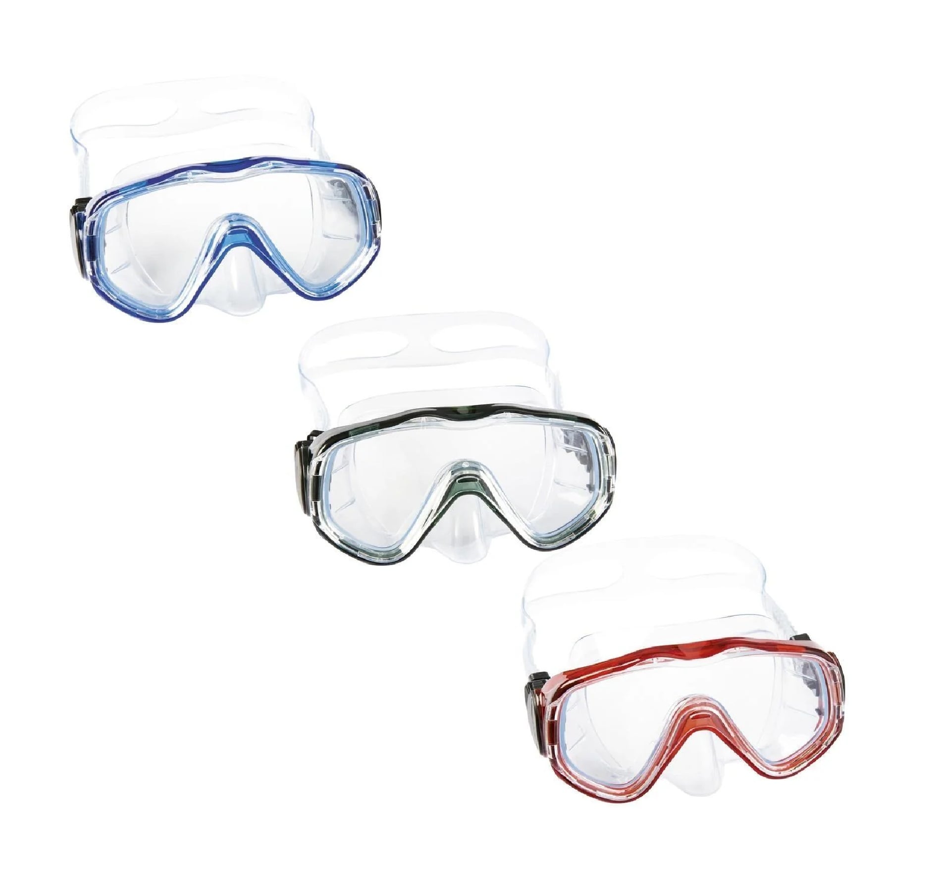 MASCARA DE NATACIÓN ADULTO BLUE DEVIL BESTWAY - 2