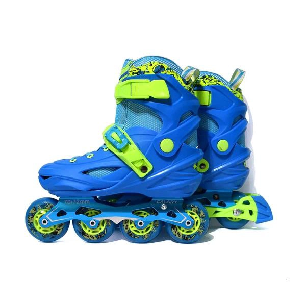 PATIN LINEA AJUSTABLE C2 NUEVO & ORIGINAL CALARY - FUCSIA - 36-39 - 2