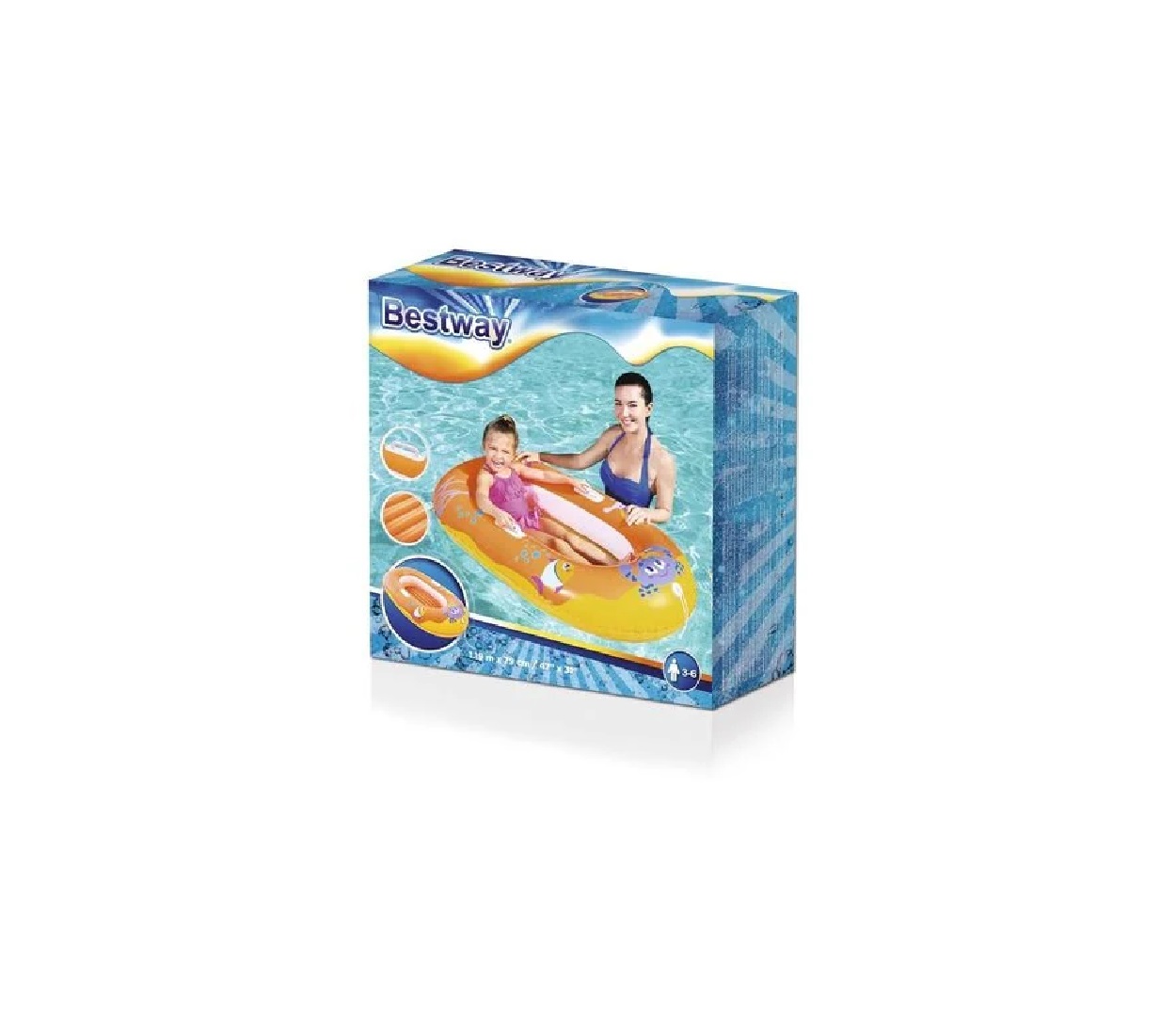 FLOTADOR SILLA DE CRUSTACEO 119CM INFANTIL BESTWAY - 4