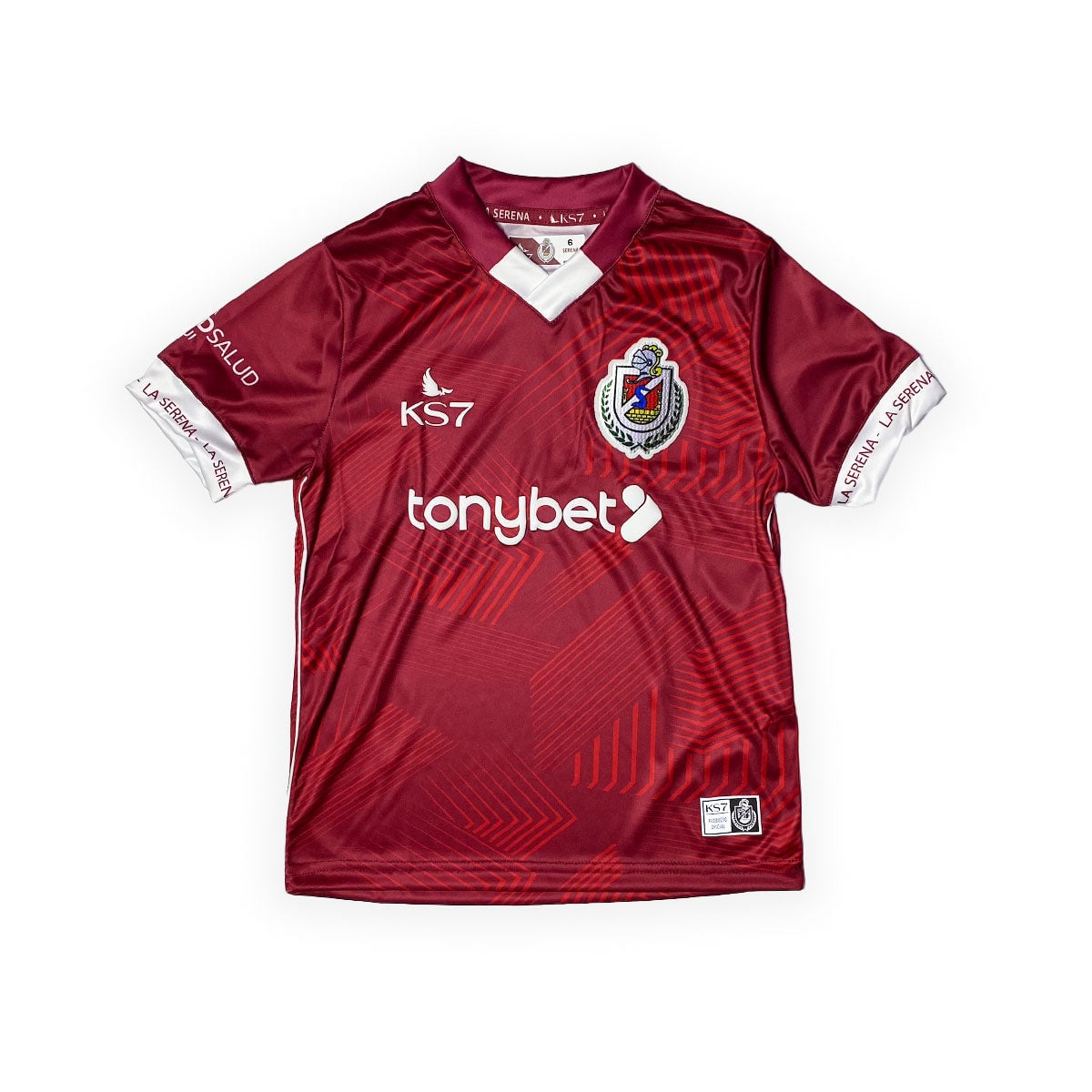CAMISETA DEPORTES LA SERENA 2024 NIÑO TITULAR ORIGINAL KS7 - 1