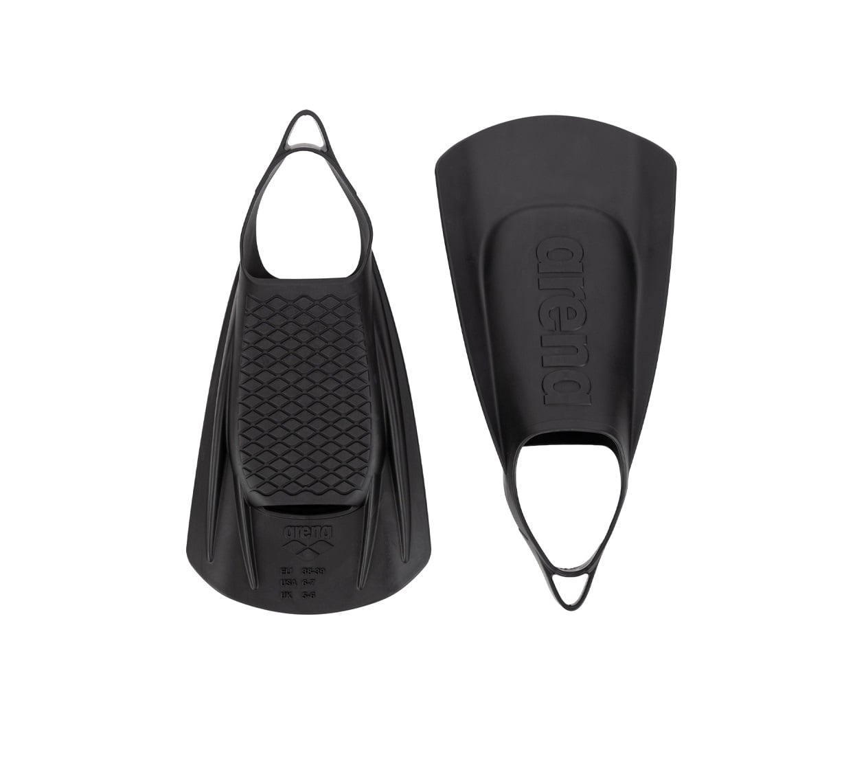 ALETA ENTRENAMIENTO NATACION FINS NEGRO ORIGINAL ARENA - NEGRO - 44-45 - 5