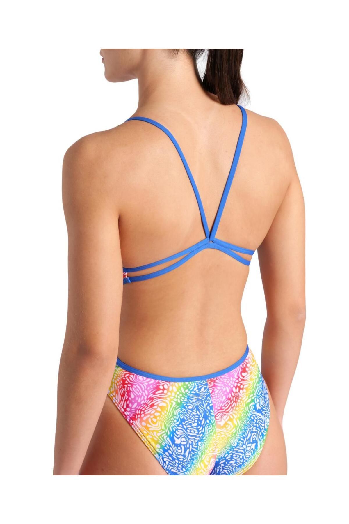 TRAJE BAÑO CLASSIC LACE MULTICOLOR NUEVO ARENA - 8