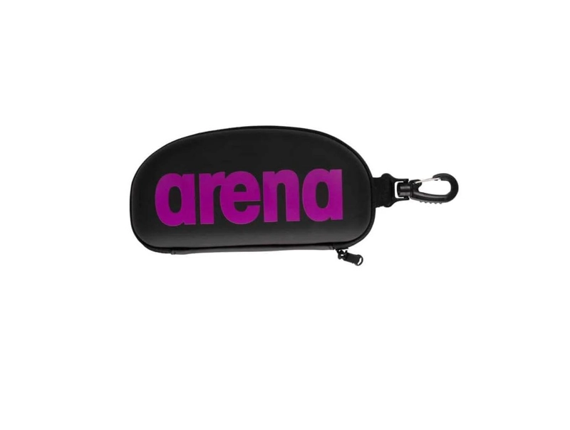ESTUCHE DE LENTES NATACION COLORES NUEVO ARENA - NEGRO-MORADO - TAMAÑO UNICO - 2