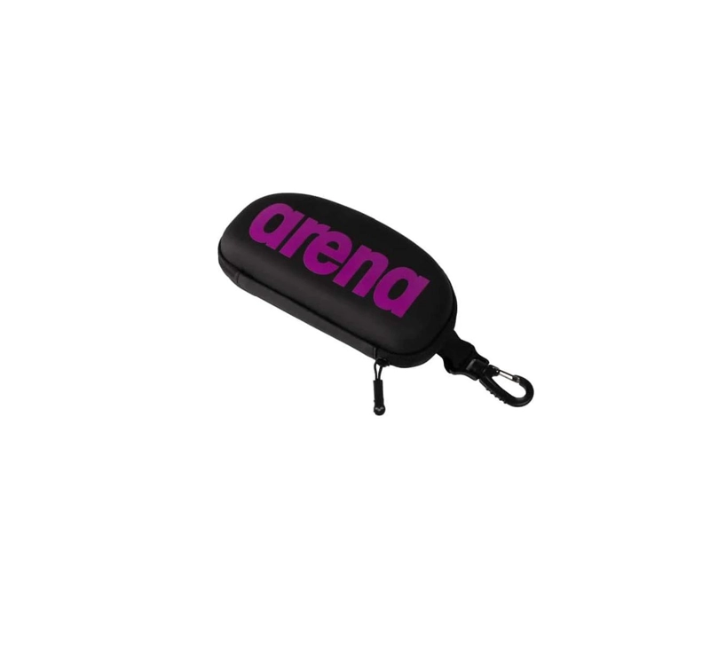 ESTUCHE DE LENTES NATACION COLORES NUEVO ARENA - NEGRO-MORADO - TAMAÑO UNICO - 4
