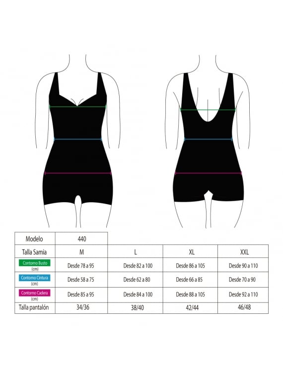 TRAJE BAÑO LEGG AGATA COLORES NUEVO SAMIA - 4