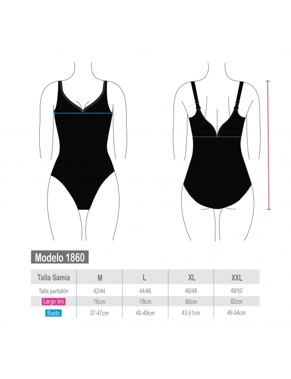 TRAJE BAÑO CLASSIC CUARZO NUEVO SAMIA - 4