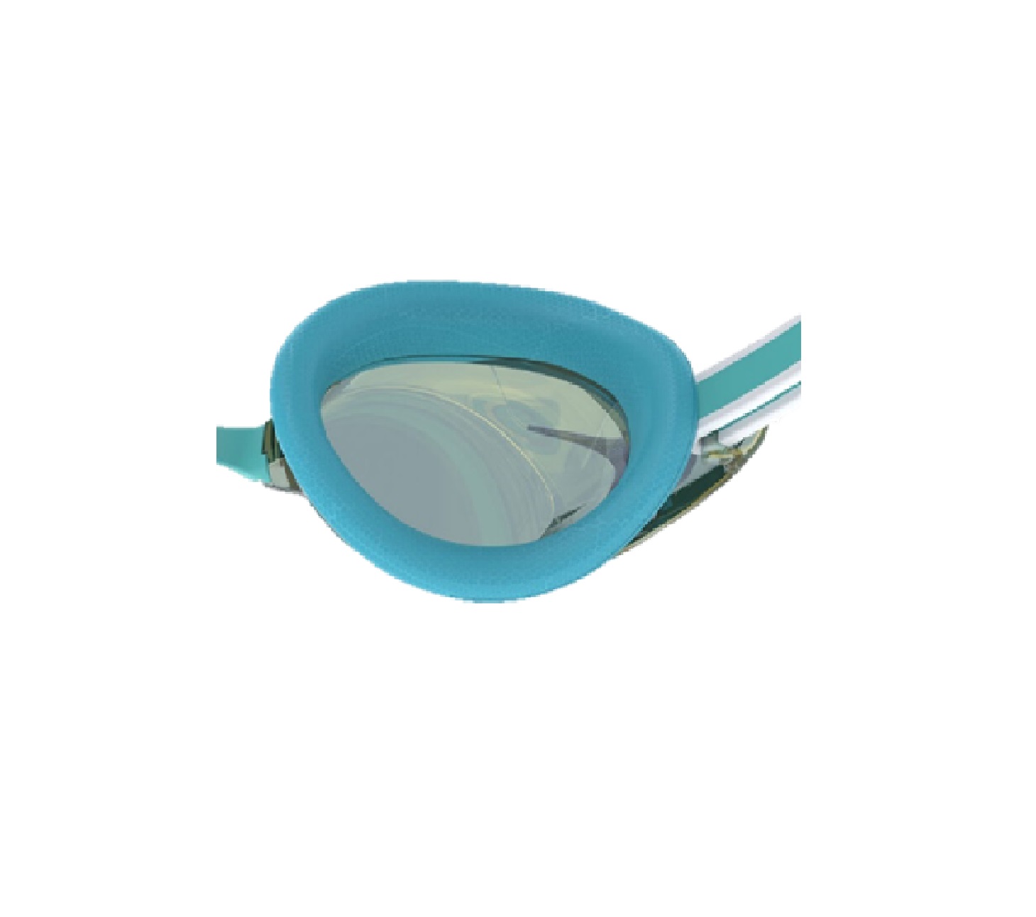 LENTE NATACION VANQUISHER 3.0 MIRROR WOMAN SPEEDO - MORADO - TAMAÑO UNICO - 6