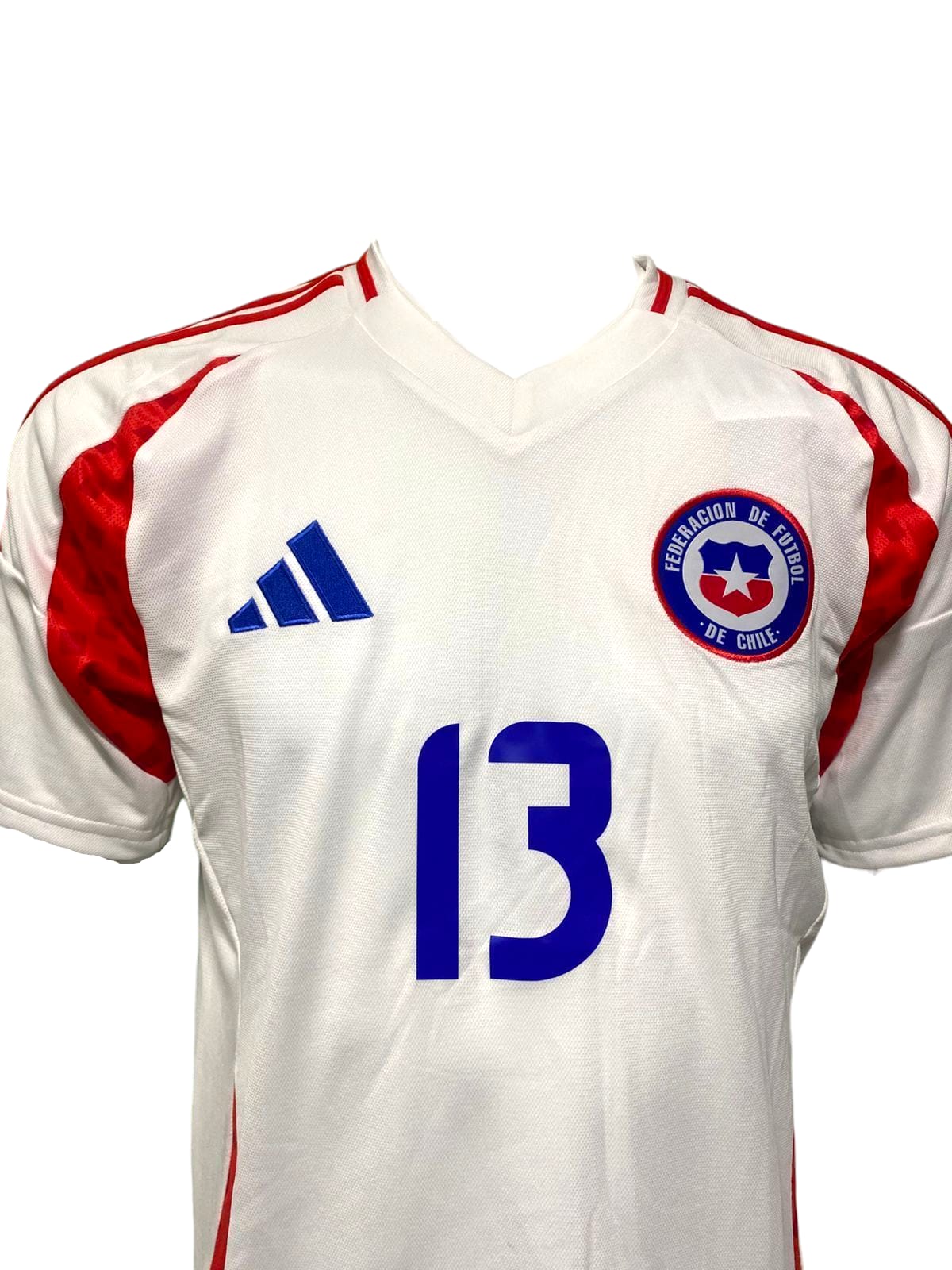 CAMISETA CHILE 2024 2025 VISITA N13 ERICK UTILERÍA ADIDAS - 2