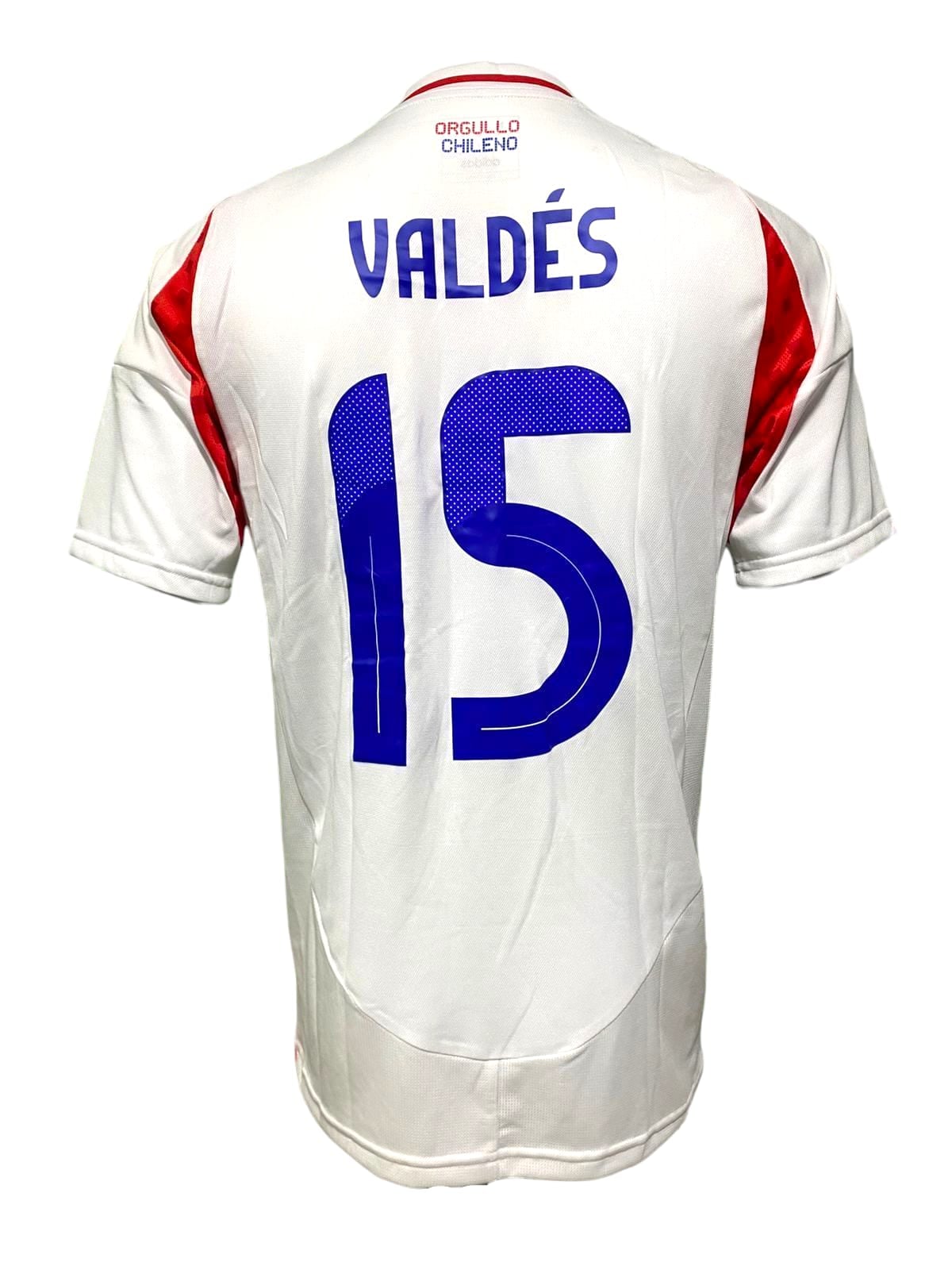 CAMISETA CHILE 2024 2025 VISITA N15 VALDÉS UTILERÍA ADIDAS - 3