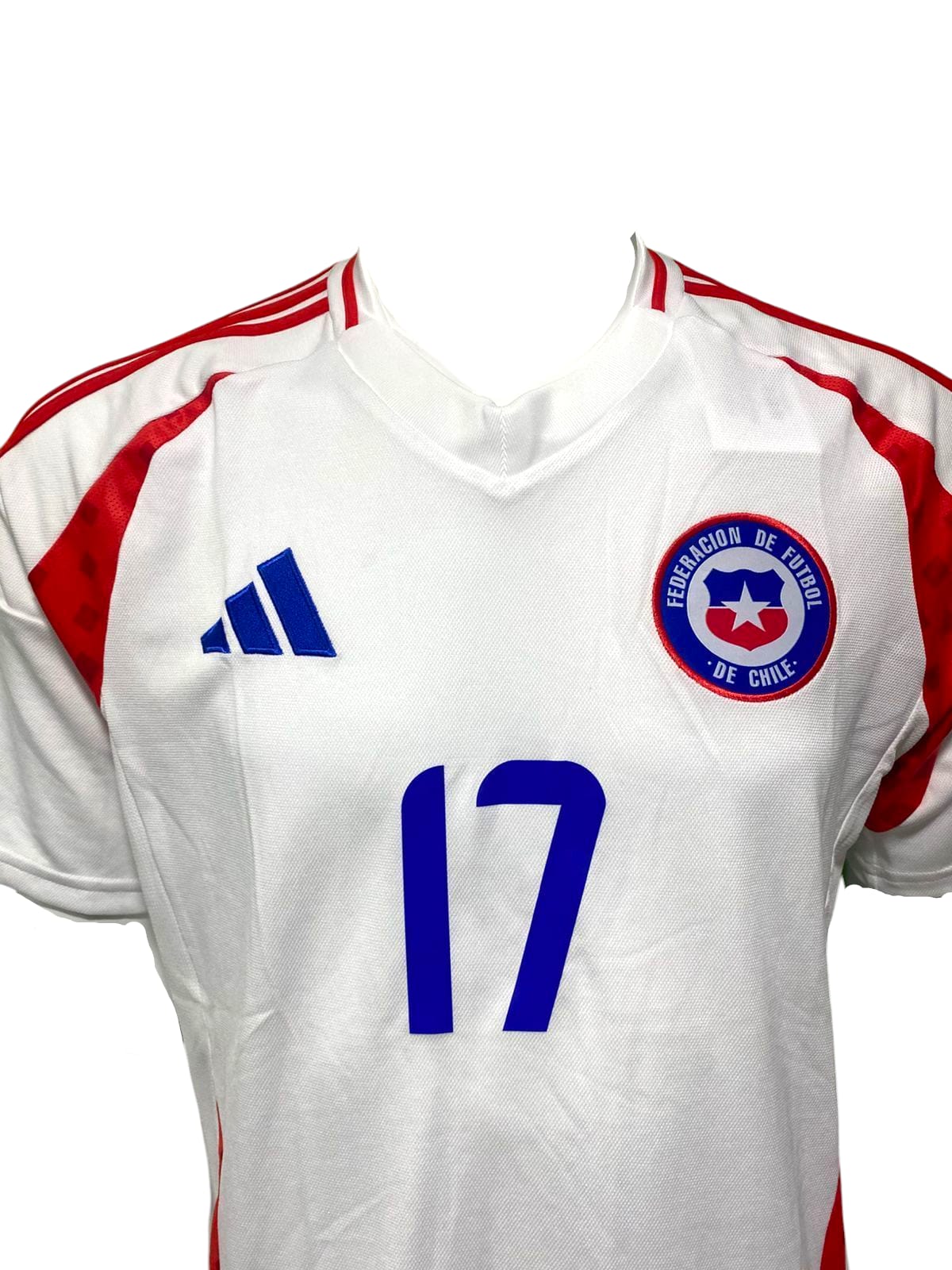 CAMISETA CHILE 2024 2025 VISITA N17 PAVEZ UTILERÍA ADIDAS - 2