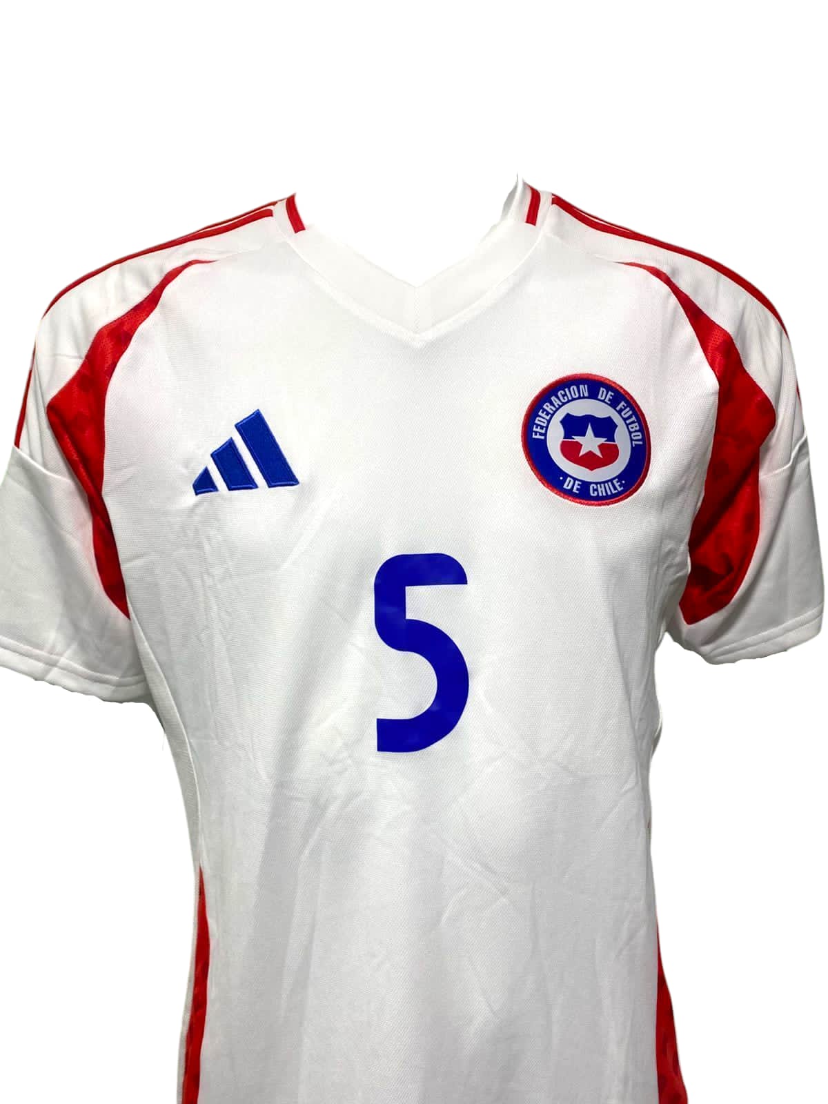 CAMISETA CHILE 2024 2025 VISITA N5 PAULO DÍAZ UTILERÍA ADIDAS - 2
