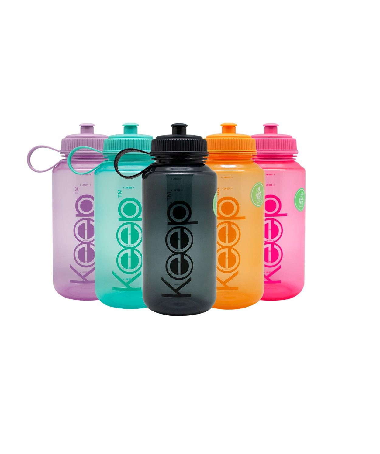 BOTELLA BASICA 1 LITRO COLORES NUEVA & ORIGINAL KEEP - 2
