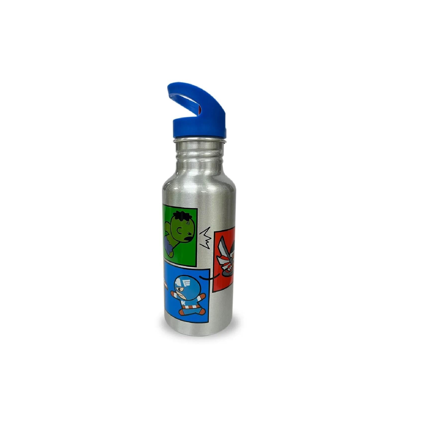 BOTELLA METALICA 600ML KAWAII MARVEL KEEP - PLATEADO - TAMAÑO UNICO - 1