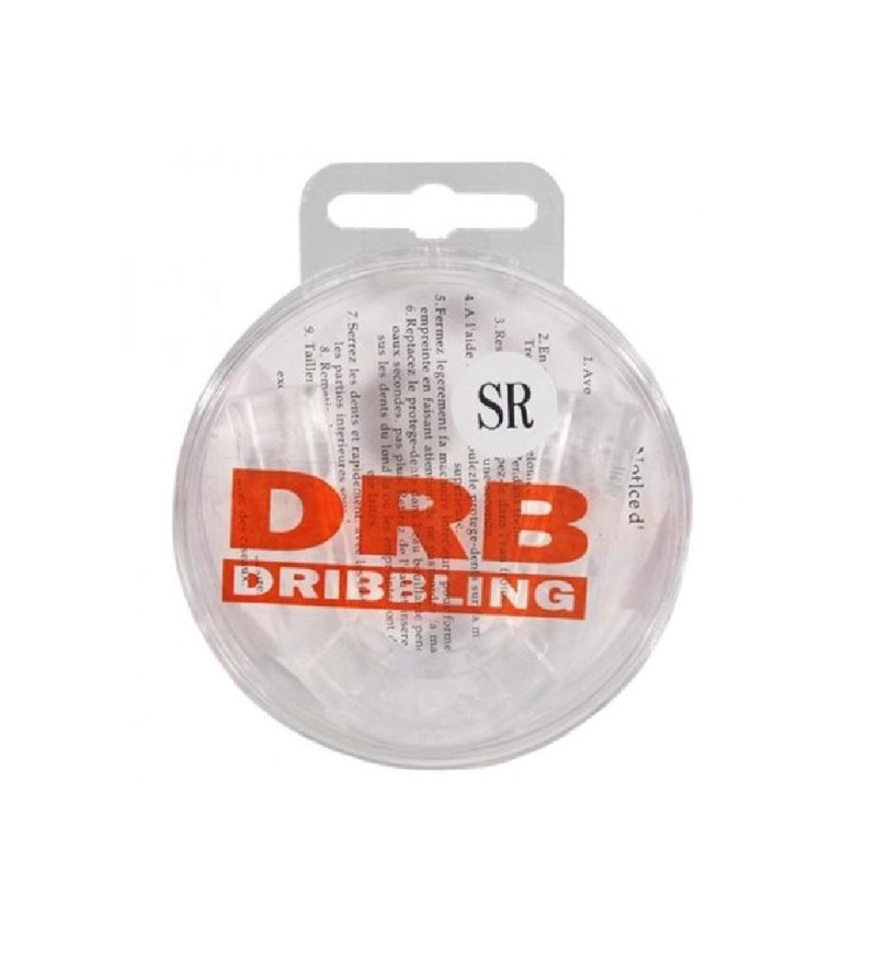 PROTECTOR BUCAL SIMPLE ADULTO COLORES DRB - TRANSPARENTE - TAMAÑO UNICO - 3