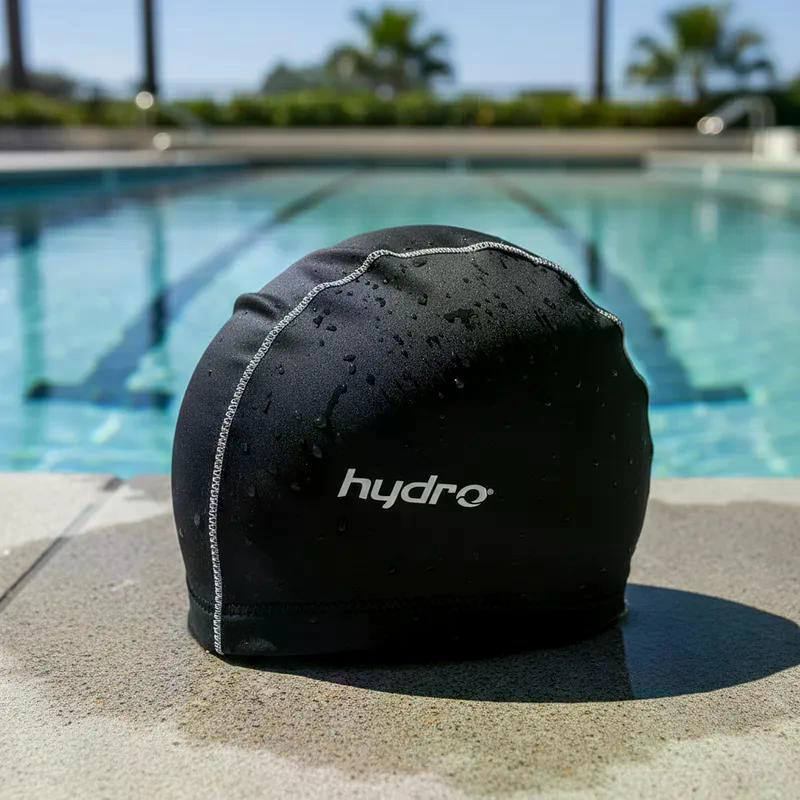 GORRA NATACION LYCRA ADULTO COLORES HYDRO - AZUL - TAMAÑO UNICO - 2