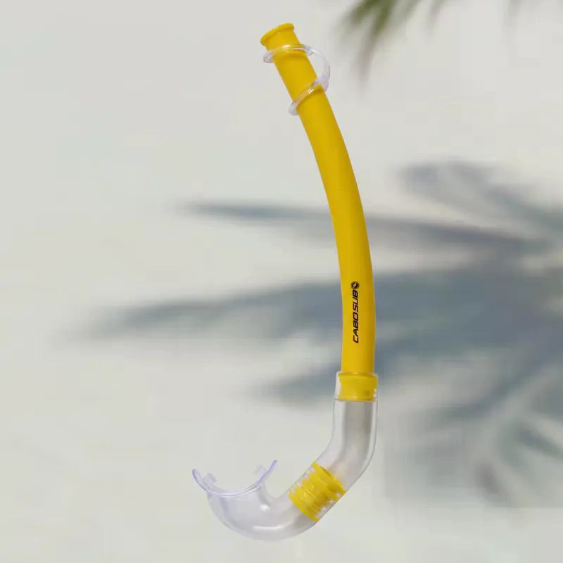 SNORKEL PVC BASICO COLORES CABOSUB - NEGRO - TAMAÑO UNICO - 5