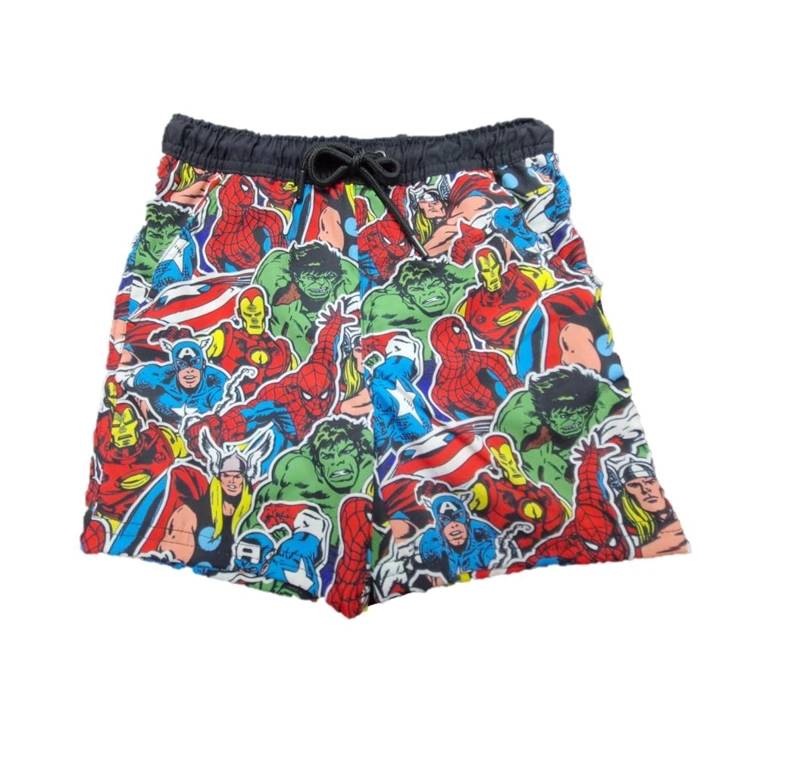 TRAJE BAÑO SHORT INFANTIL MARVEL THE BRANDS - MULTICOLOR - 4 - 1