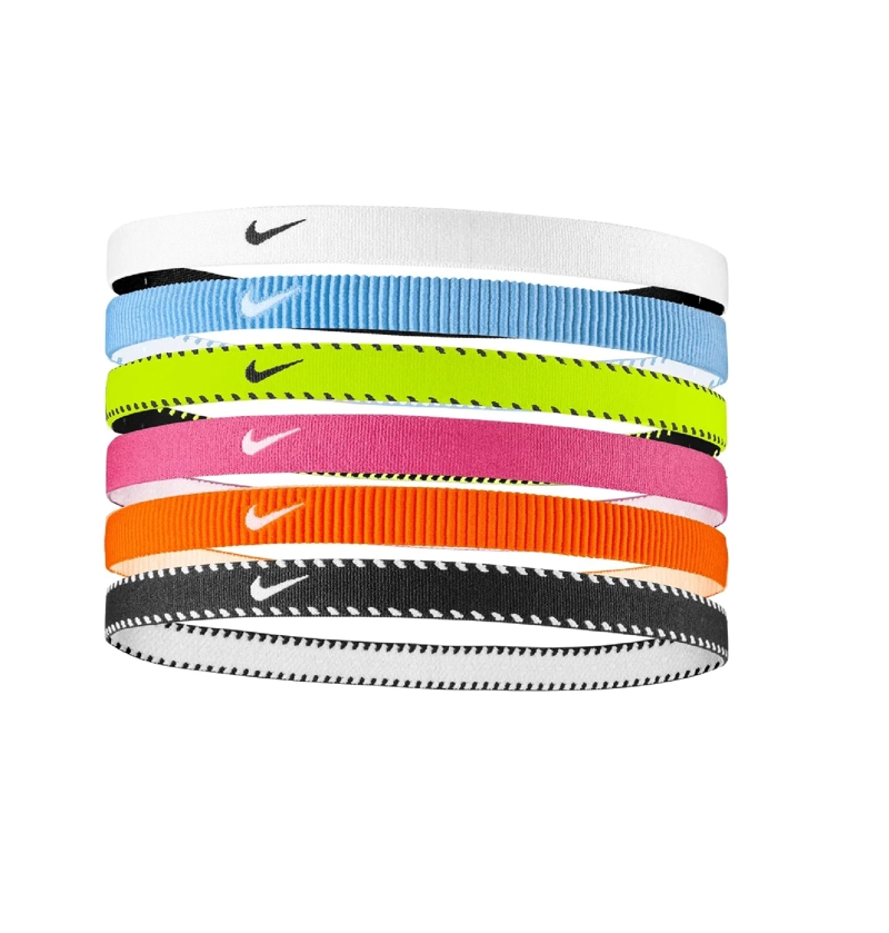 CINTILLO 6 PACK FLEX COLORES NIKE - NEGRO - TAMAÑO UNICO - 1