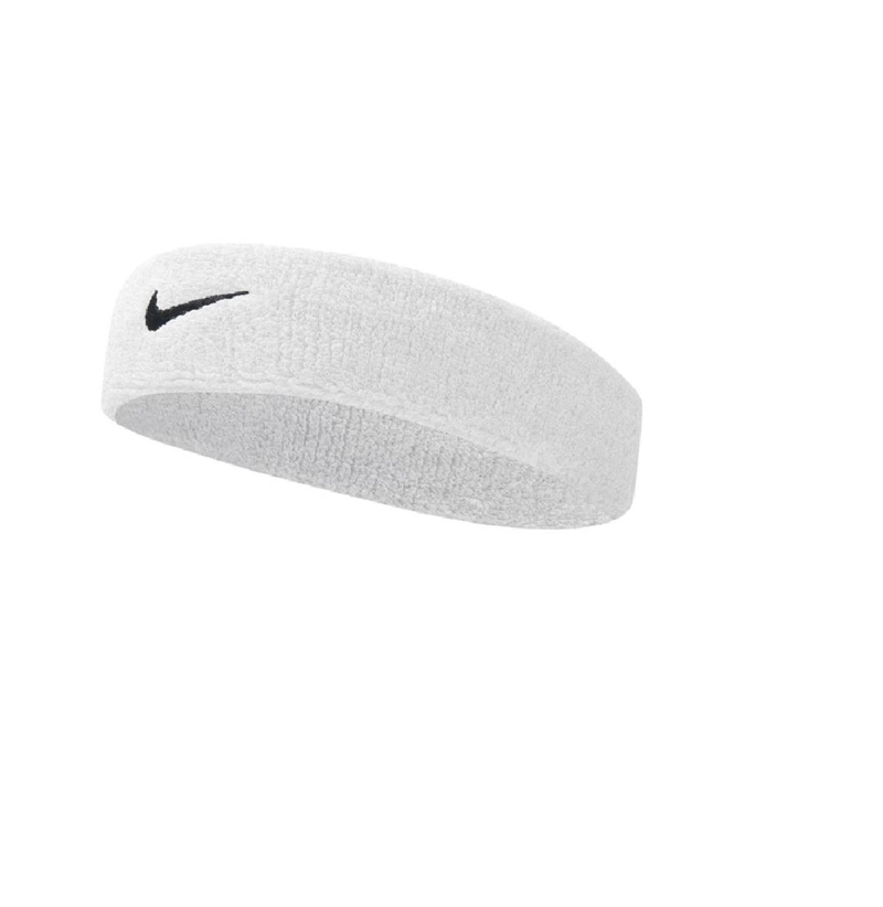 CINTILLO DEPORTIVO ELASTICO SWOOSH CLASICO NIKE - BLANCO - TAMAÑO UNICO - 1