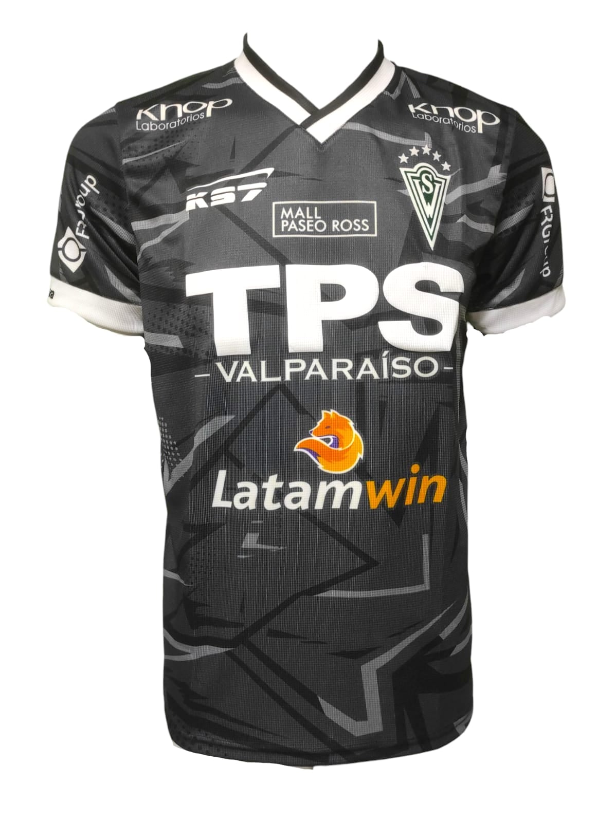 CAMISETA SANTIAGO WANDERERS 2025 ARQUERO NEGRO KS7 - 1