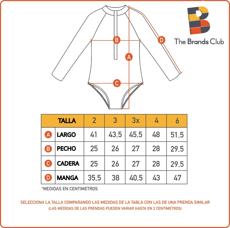 TRAJE BAÑO BODY INFANTIL MANGA LARGA BARBIE THE BRANDS - ROSADO - 10 - 4