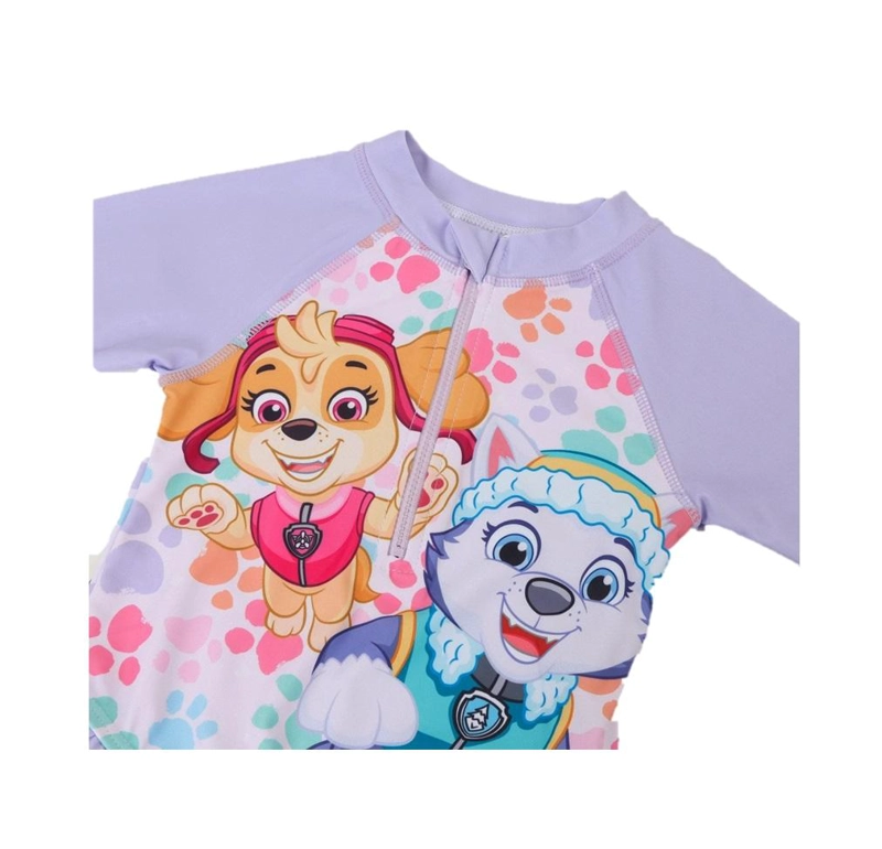 TRAJE BAÑO BODY INFANTIL MANGA LARGA PAW PATROL THE BRANDS - MORADO - 4 - 3