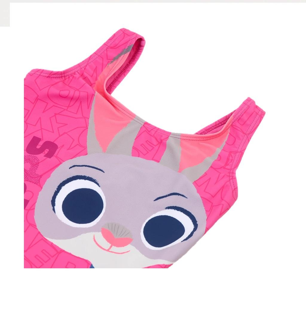 TRAJE BAÑO CLASICO INFANTIL ZOOTOPIA THE BRANDS - ROSADO - 10 - 3