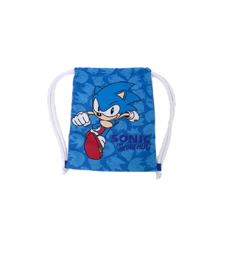 TRAJE BAÑO SHORT INFANTIL SONIC DISEÑOS THE BRANDS - AZUL - 4 - 5